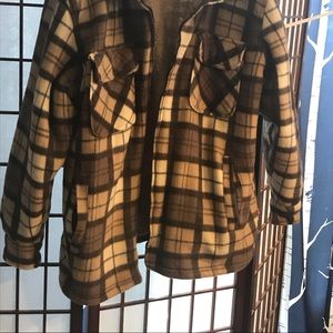 Men’s fleece jacket size large